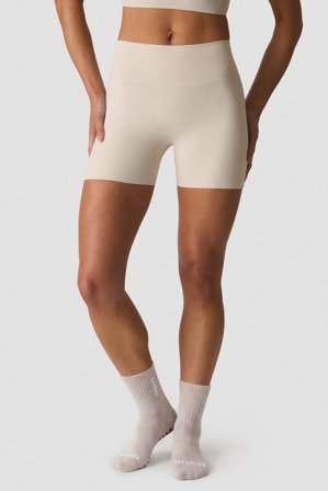 ICANIWILL - Nimble Midi Shorts Stone Grey- Shorts - Dames - sportkleding van ICIW