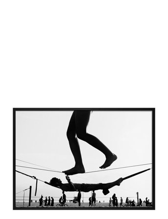 Democratic Gallery | Poster Monochrome Balancing Act | 35X50