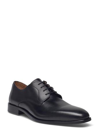 Lisbon_Derb_Bu1 Shoes Business Laced Shoes Sort BOSS