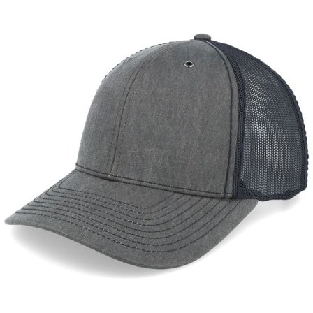 Richardson - Grå trucker Keps - 112wf Fremont Split Charcoal/Black Trucker @ Hatstore
