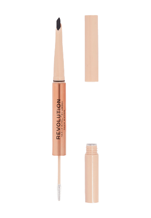 Revolution Fluffy Brow Filter Duo Ögonbryn Dam Brun 0,12g, 1ml