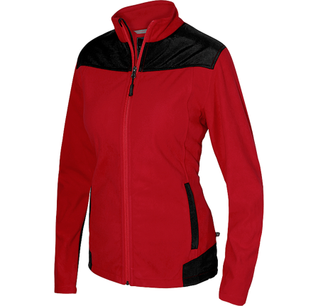 Texstar WJ46 Fleecejakke rød Rød, Klær