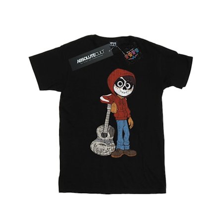 Disney Dam/Kvinnor Coco Miguel Med Gitarr Bomull Boyfriend T-shirt