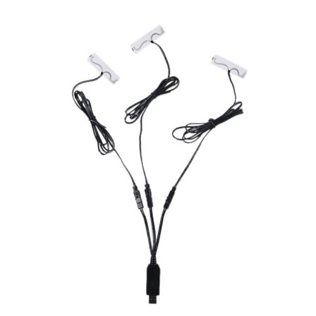 110 cm 3-in-1 AA-paristokäyttöinen USB-virtalähde hammasharjaan, leluun, taskulamppuun, kelloon, walkie-talkieen, jouluvaloihin, 1,5 V tyyppi