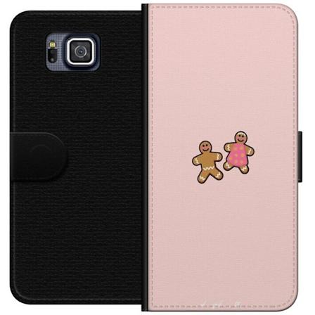 Samsung Galaxy Alpha Lompakkokotelo Piparkakut