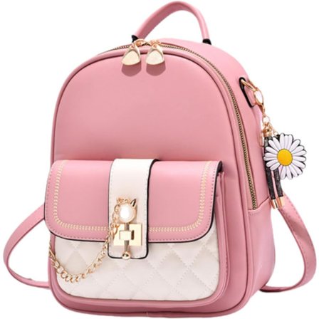 Mode Ryggsäck Handväska Mini Handväska Rucksack PU Läder Daypack Axelväskor Casual Skolväskor för Tonårsflickor Arbete Skola Resor