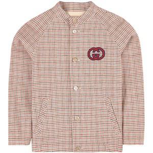 Kids - Gucci Beige Chequered Jacket 8 Years - Coats and jackets - 8 years - Beige - Junge