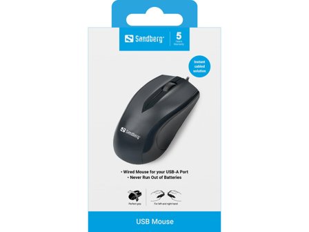 Sandberg USB Mouse - mus - USB