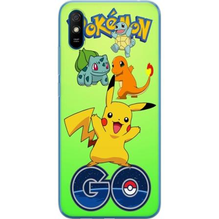 Xiaomi Redmi 9AT Gennemsigtig cover Pokémon