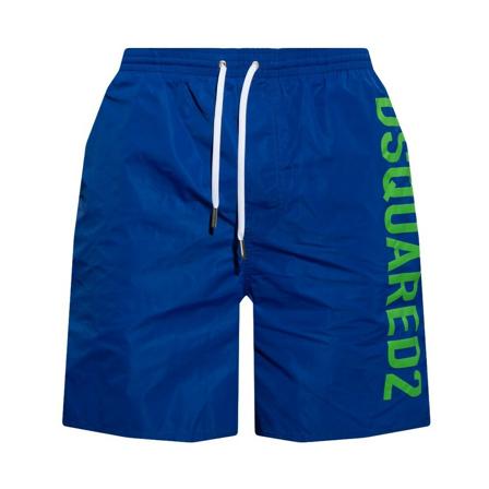 Dsquared2 Swimwear Blå, Herre Badeshorts, Størrelse: 2XL
