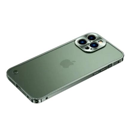 Iphone 13 Pro Skal Metall Slim - Grön
