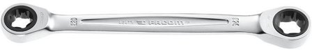 Facom 464TX.20X24 Ringnyckel med spärr 20x24mm, Handverktyg
