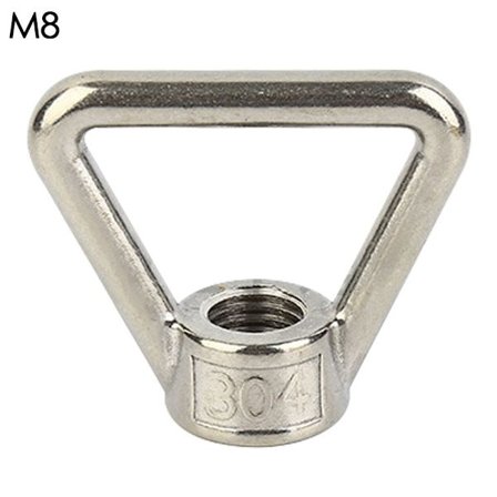 Trekantmuttere Løfteøye M8 M8