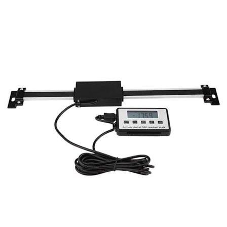 8' stor noggrann digital kvarn LCD-avläsning Linjär skala Kit för svarvar fräsmaskiner 0-8' mätområde