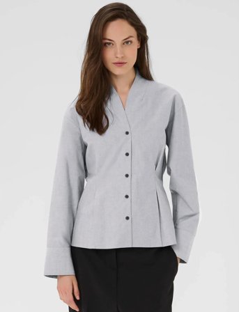 Karen By Simonsen Kbdeborah Blouse - Grey - 36