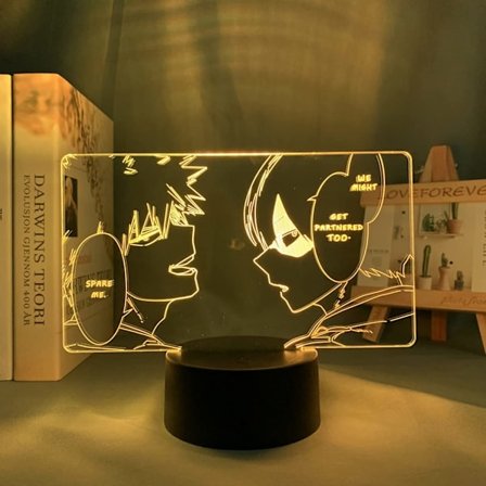 My Hero Academia-lampa, My Hero Academia-födelsedagsdekorationer
