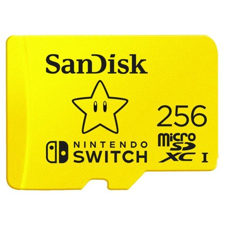 Sandisk Nintendo Switch - flashminnekort - 256 GB - microSDXC UHS-I