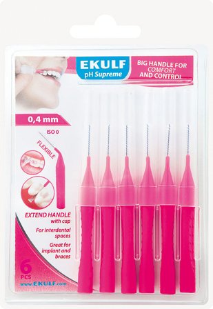Ekulf Mellemrumsbørste 0,4 mm, Medicin & Pleje, Mund & Tandpleje, Tandstikker
