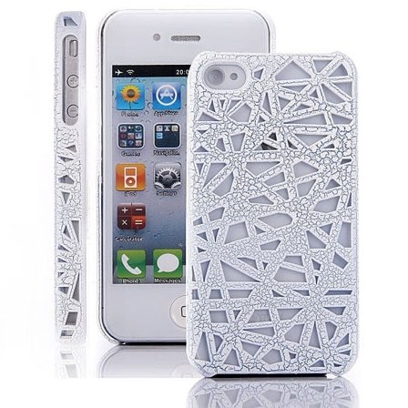 Synergy (hvid) etui til iPhone 4/4S