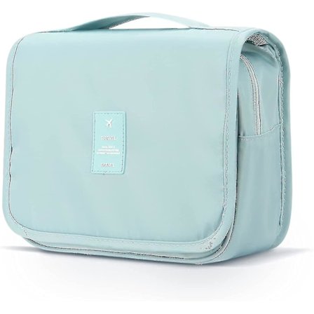 Hængende Toilettaske - Stor Kosmetik Makeup Rejse Organizer Til Mænd Kvinder Med Robust Hæk