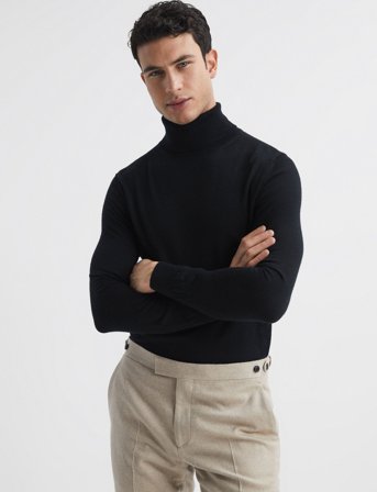 Reiss Caine - Black - M