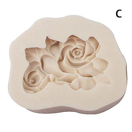 1 Stk Peon Solsikke Lotus Silikonformer Rose Blomsterform Des