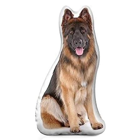 Tilpasset pute av tysk gjeterhund, 3D-designet myk og komfortabel pute av favorittkjæledyret