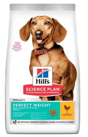 Hill's Science Plan Perfect Weight Small & Mini Adult Con Pollo