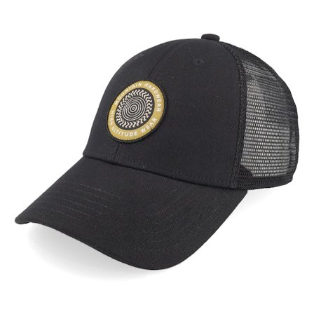 Mountain Hardwear - Musta trucker Lippis - High Altitude Hat Black Trucker @ Hatstore
