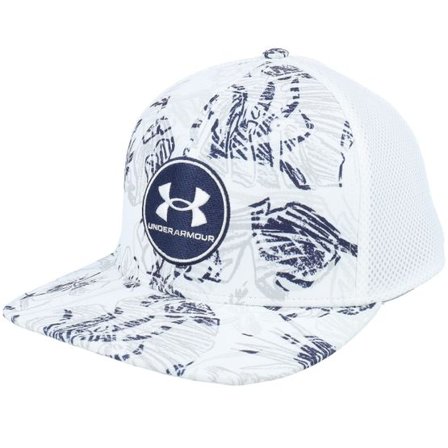 Under Armour - Vit fitted Keps - M Iso-chill Drive Low Str Distant Gray Fitted @ Hatstore