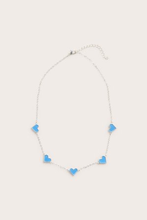 Kappahl | Wisior z sercami | Niebieski