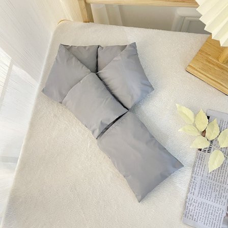 Dunskjerf varmesjal GRÅT