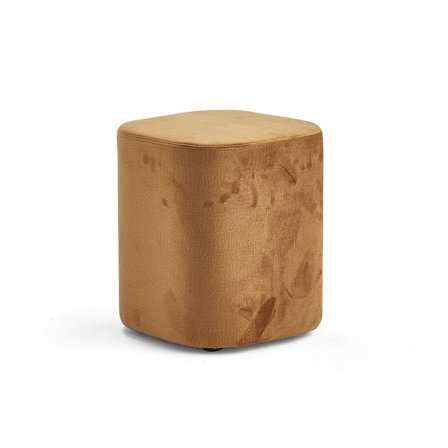 Hocker COMFY, Samtbezug gold