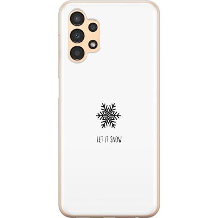 Samsung Galaxy A13 Gjennomsiktig deksel La det snø