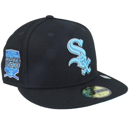 New Era - MLB Schwarz fitted Cap - Chicago White Sox 59FIFTY Fathers Day 23 Black Fitted @ Hatstore