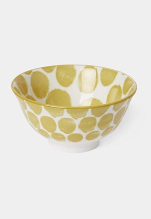 PORTOLINO LIVING Skål POSITANO 9 cm Dukning & servering Gul ONESIZE