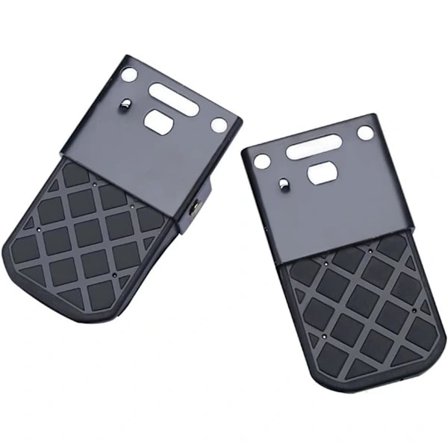 Fotstöd i metall för ATV, universella fotstöd