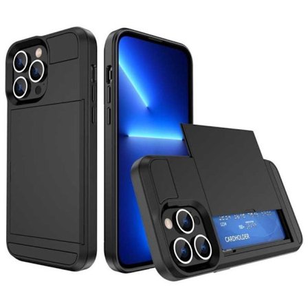 iPhone 14 Pro stødsikkert cover med kortrum