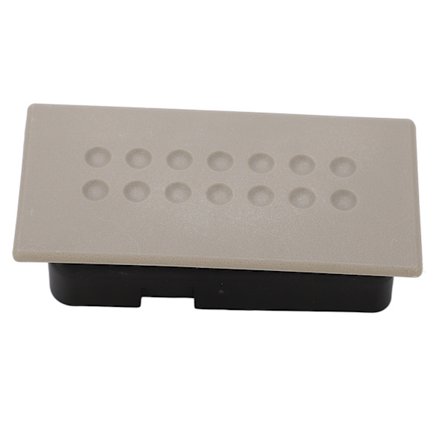 Hanskakotelon kahva 5JM53ZJ8AA Hanskalokeron oven kahvan lukituskahvan vaihto DODGE DAKOTA RAM 1500 2500 3500 Harmaa