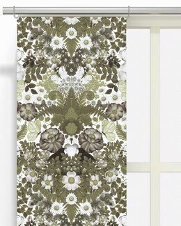 Panellängder Fjärilsblom 2-pack Grön - Arvidssons Textil