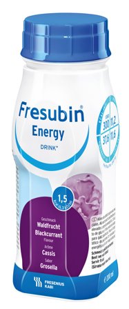 Fresubin Energy Drink næringsdrikk solbær 4x200 ml