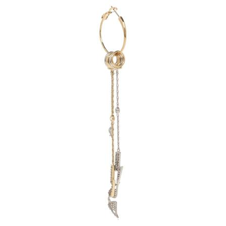 Zadig & Voltaire, Mila mono earring Geel, Dames, Maat:ONE Size