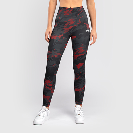 Kampsportstøj Venum X SOPHIA ROSE Leggings, Midnight Grey/Cherry Red - Bodyman.dk