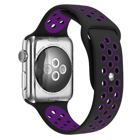 För Apple Watch 38/40 mm silikon Sport klockarmband