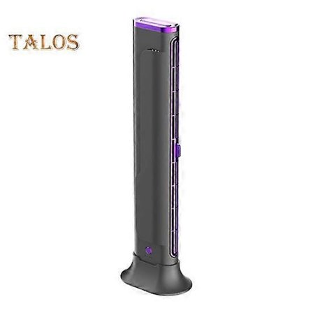 Bladeless Tårnventilator med 3 Hastigheder Stærk Luftstrøm Støjsvag Drift Genopladelig Trådløs Fritstående Ventilator Aircondition (Fww)