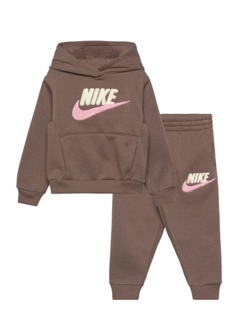 Nike F8-Fleece Pant Set - Brown - 110/116
