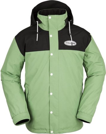 Volcom Men's Longo Gore-Tex Jacket Men lined ski jackets Green S