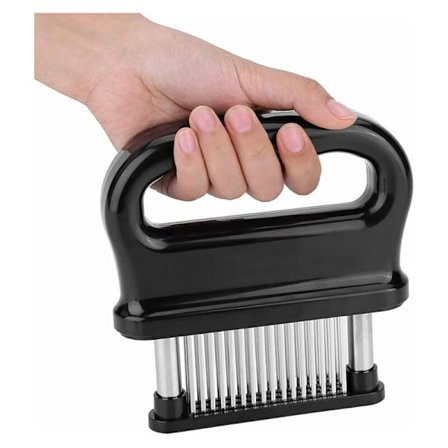 Lihanmureuttaja 48 ruostumattomasta teräksestä valmistetulla neulalla, lihanmureuttaja keittiöön, pihvien mureuttamiseen