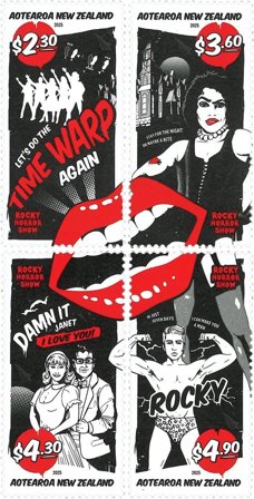 New Zealand - Rocky Horror Show - Postfrisk sæt 4v