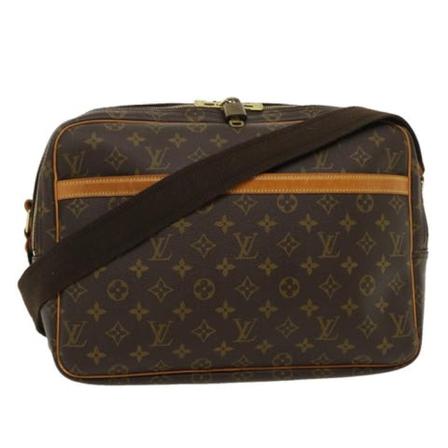 Louis Vuitton Vintage, Pre-owned Reporter Bag Bruin, Dames, Maat:ONE Size